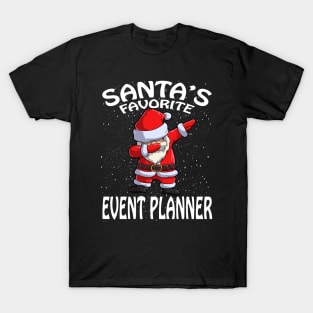 Santas Favorite Event Planner Christmas T-Shirt